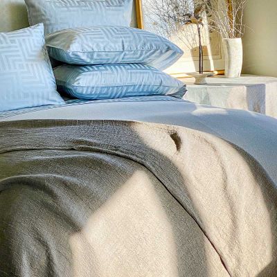 Natté Linen Coverlets