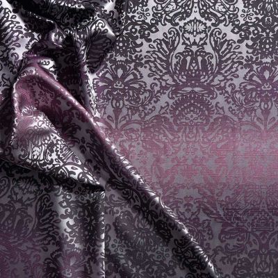 Pam Blackberry Silk Brocade Jacquard Mulberry Silk Sheets