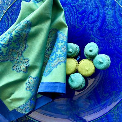 Persia Blood Red Reverse Table Linens