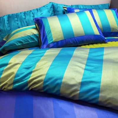 Anichini Scheherazade Sheets In Mushroom Lavender