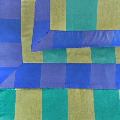 Anichini Scheherazade Sheets In Turquoise / Citrine