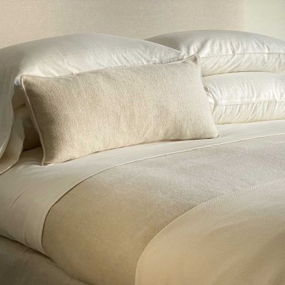 Tashi Hand Loomed 100% Yak Wool Throws In Natural White