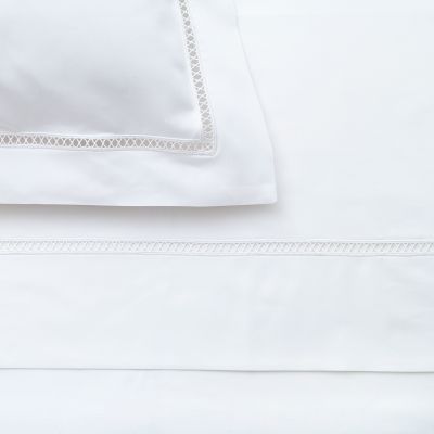 Anichini Theodora Percale Duvet Covers
Italian Percale Duvet Covers
Theodora percale sheeting white anichini 