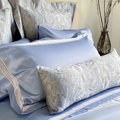 Tibet Paisley Matelassé Decorative Pillows