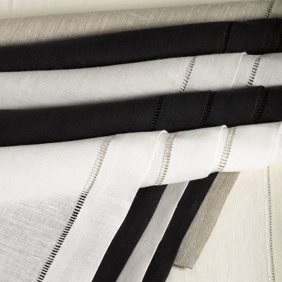 Anichini Treasure Napkins
Anichini Treasure Hand Loomed Hand Hemstitched Linen Tablecloths 
Treasure tabletop