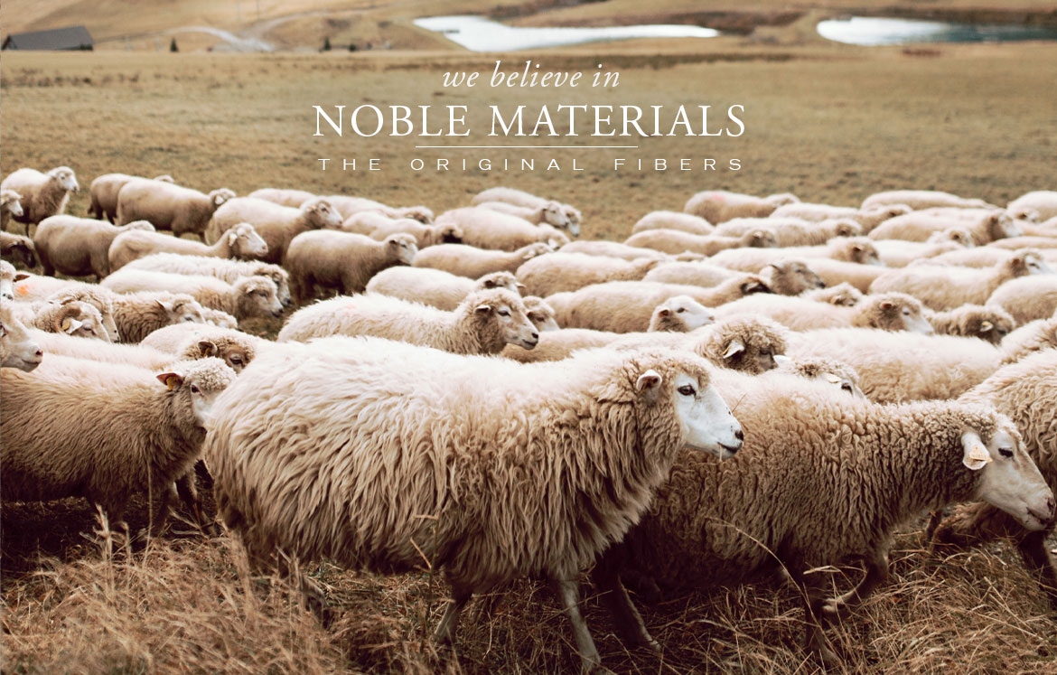 ANICHINI believes in Noble Materials - The Original Fibers - Wool